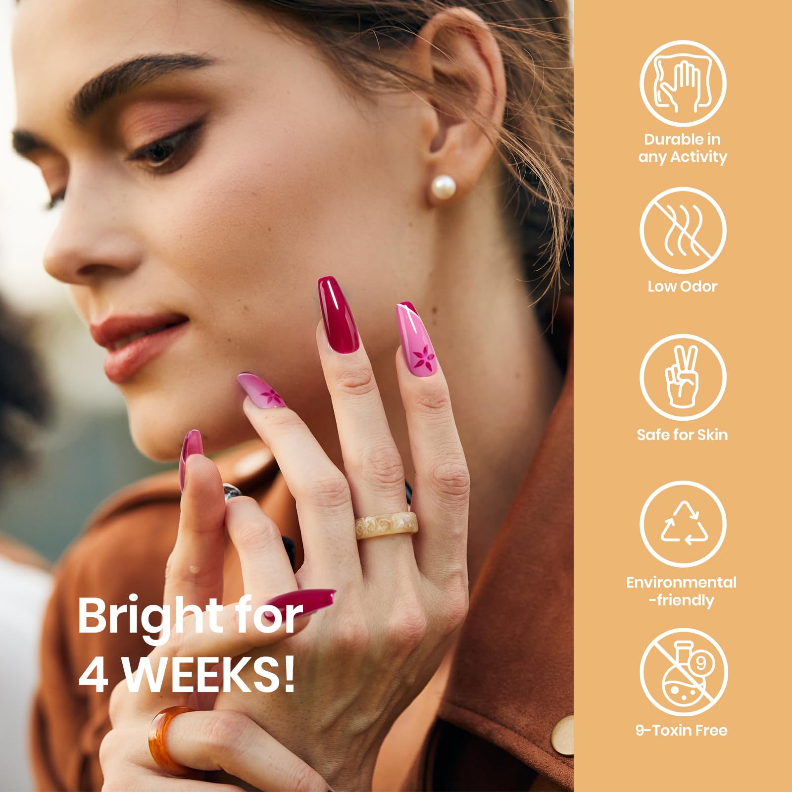 Beetles Gel Polish Set — 20 Colors for Fall & Winter with Base & Top Coat