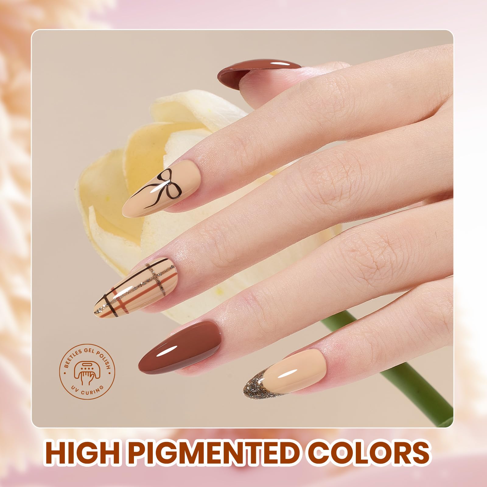 Beetles Gel Polish Sonata – 20-Color Fall Collection Kit (Soak Off UV/LED)
