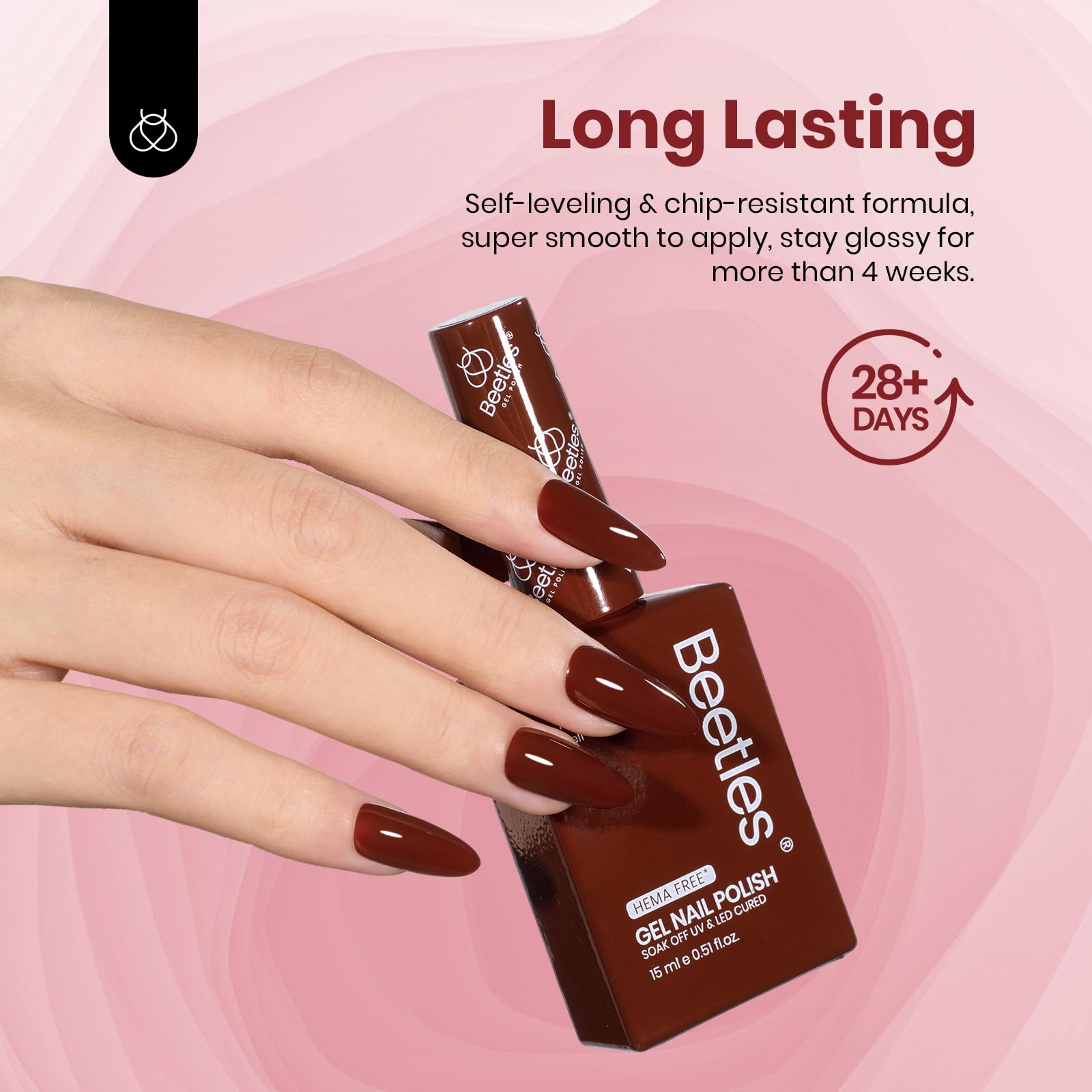 Beetles Spring Gel Polish Set — Emotional Symphony, 6 Neon Colors, HEMA-Free 15ml