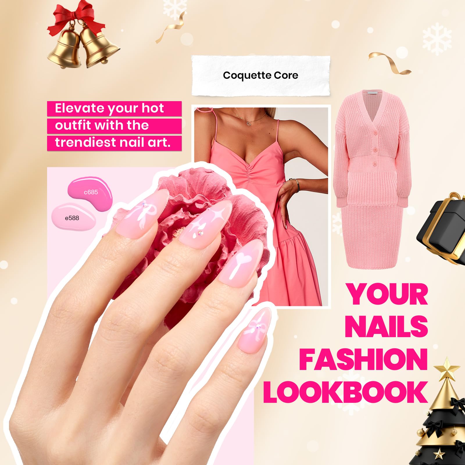 Beetles Spring Gel Polish Kit – 25 Colors + 3 Base/Top Coats | Chic Outfits Collection