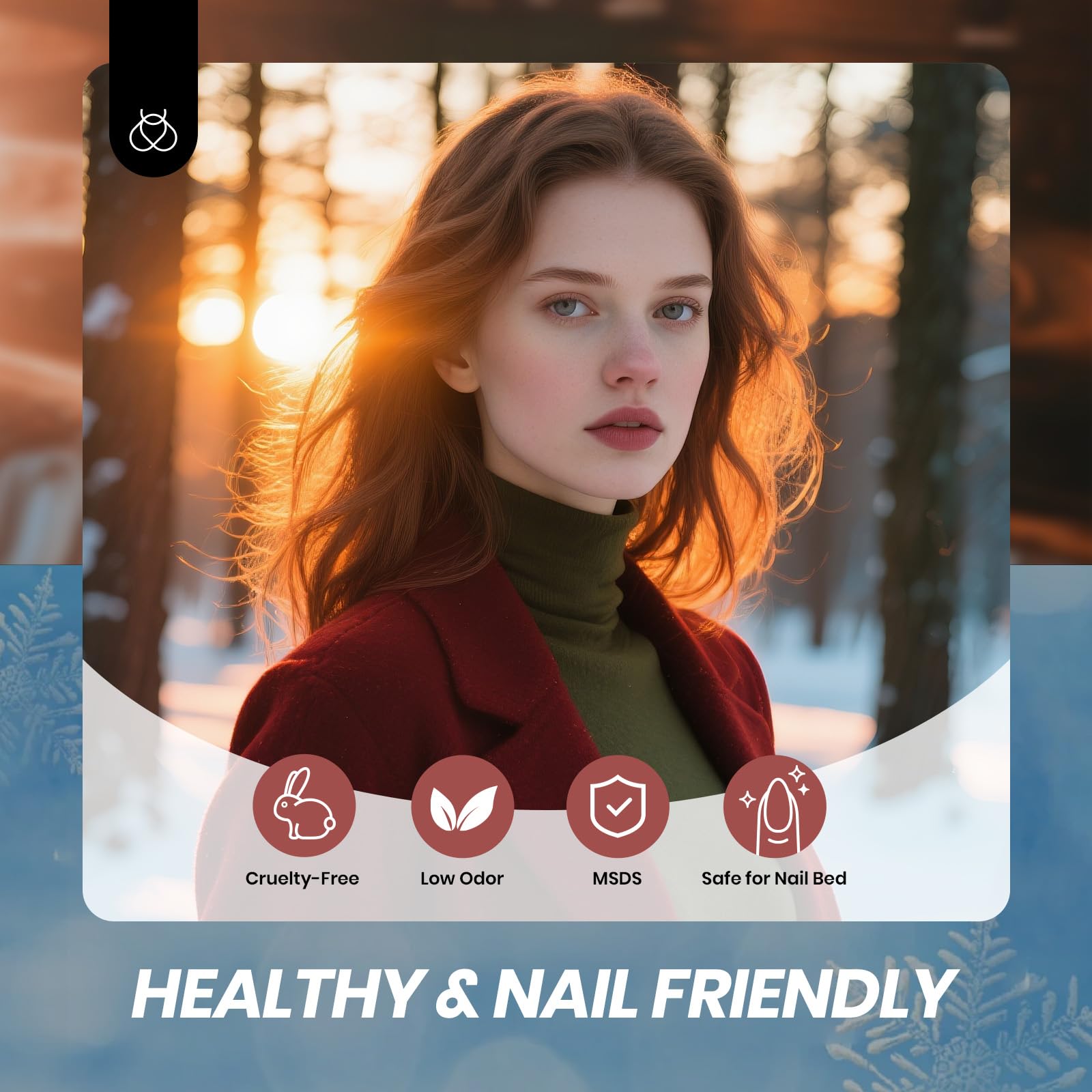 Beetles Midnight Syrup Jelly Gel Nail Polish Set – 6-Color Jelly Gel Kit for Manicures