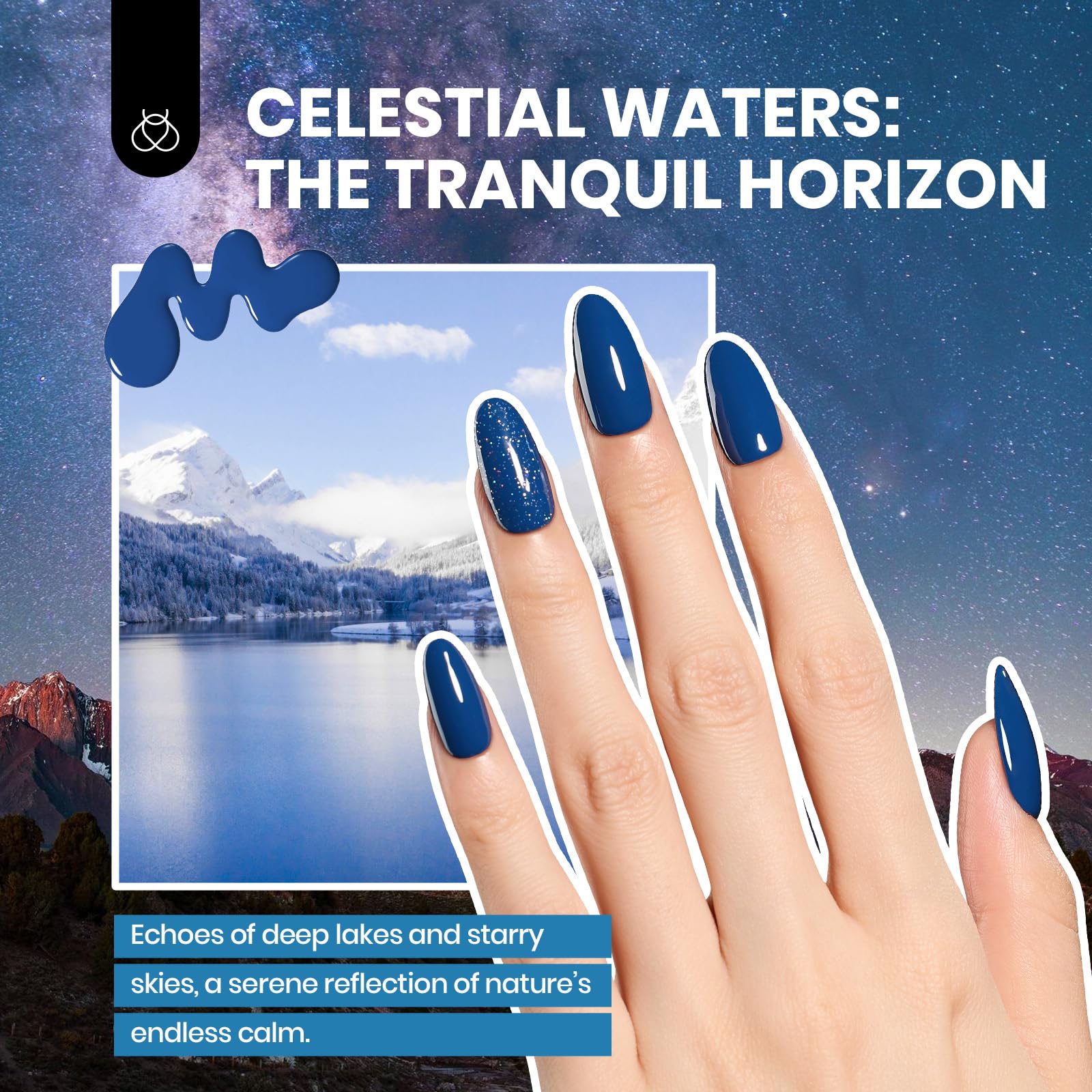 Beetles Gel Nail Kit — Mystic Wonderland, 36 Colors + Base & Top Coats