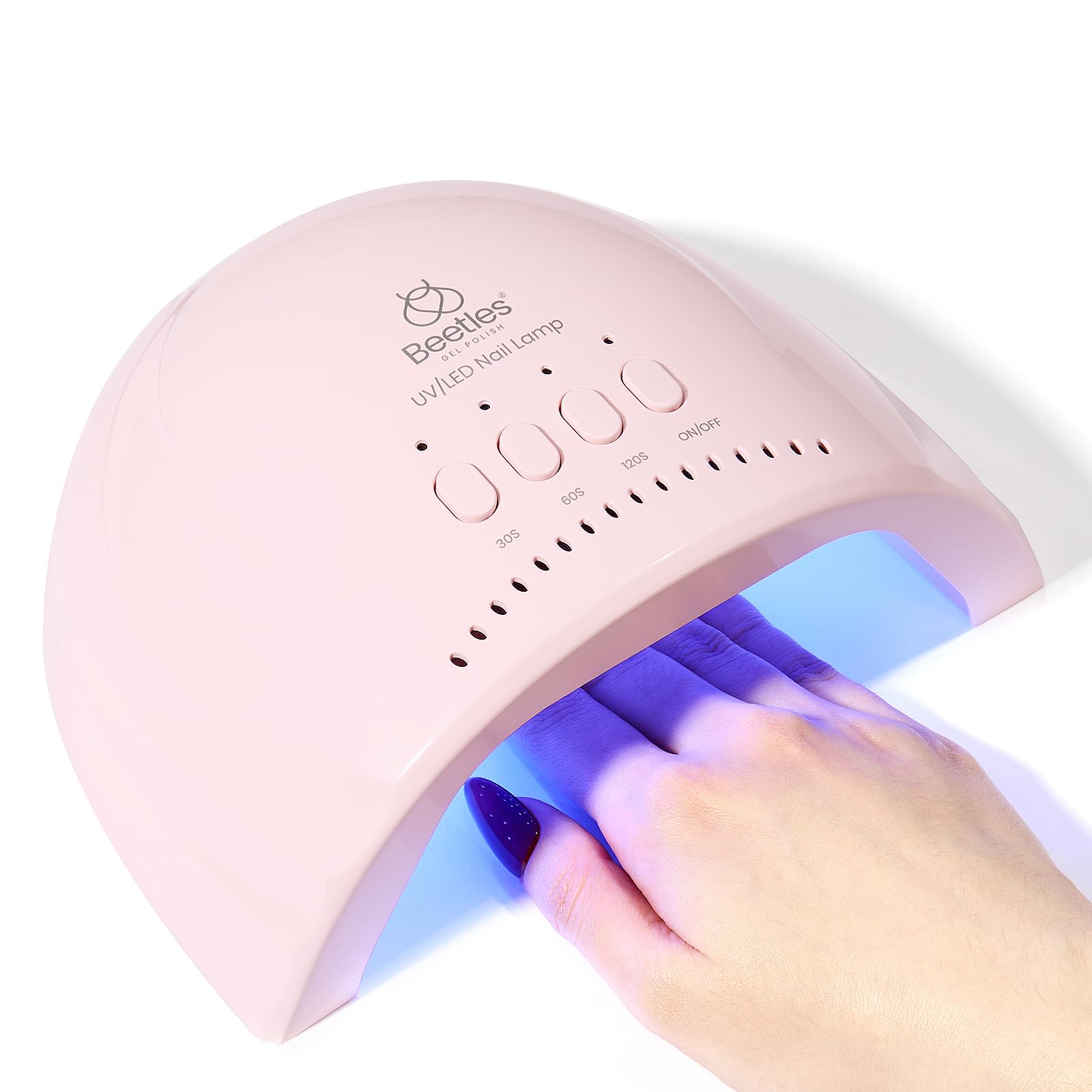 Beetles UV Nail Lamp | LED Nail Dryer with 3 Timers 30/60/120s | Smart Sensor