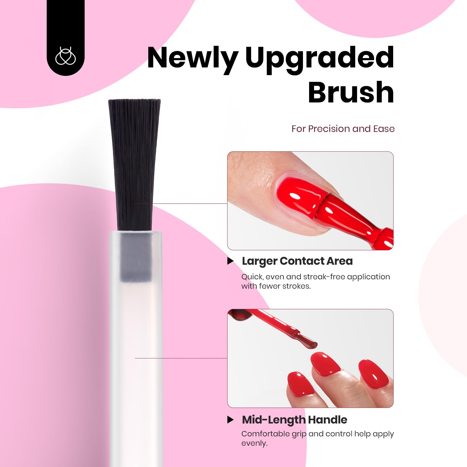 Beetles Gel Polish Neon Bubbles - 6 Colors Hema-Free 15ml Set for DIY Nails
