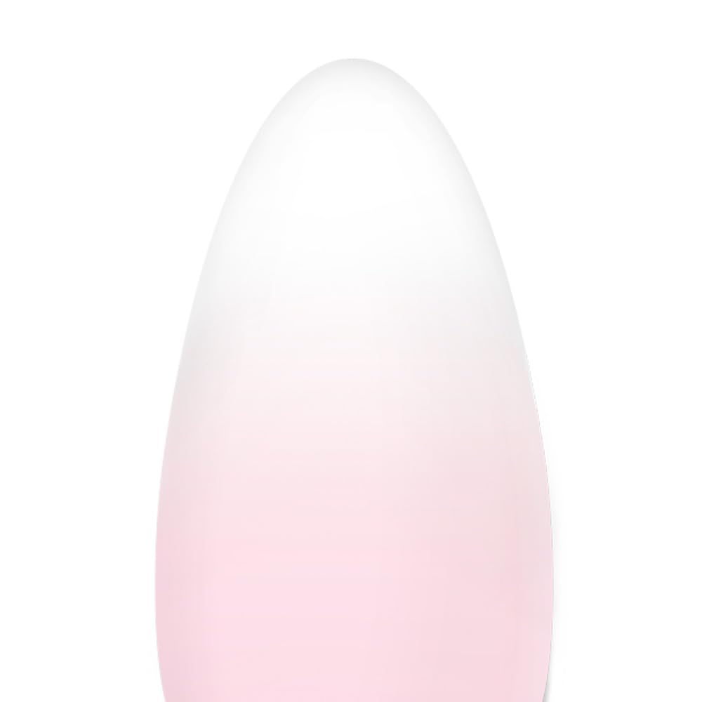 Beetles Ombre Press On Nails – 224 Pcs Short Almond Pink Gel Tips, 4-in-1 Pre-Prime/Base/Color/File