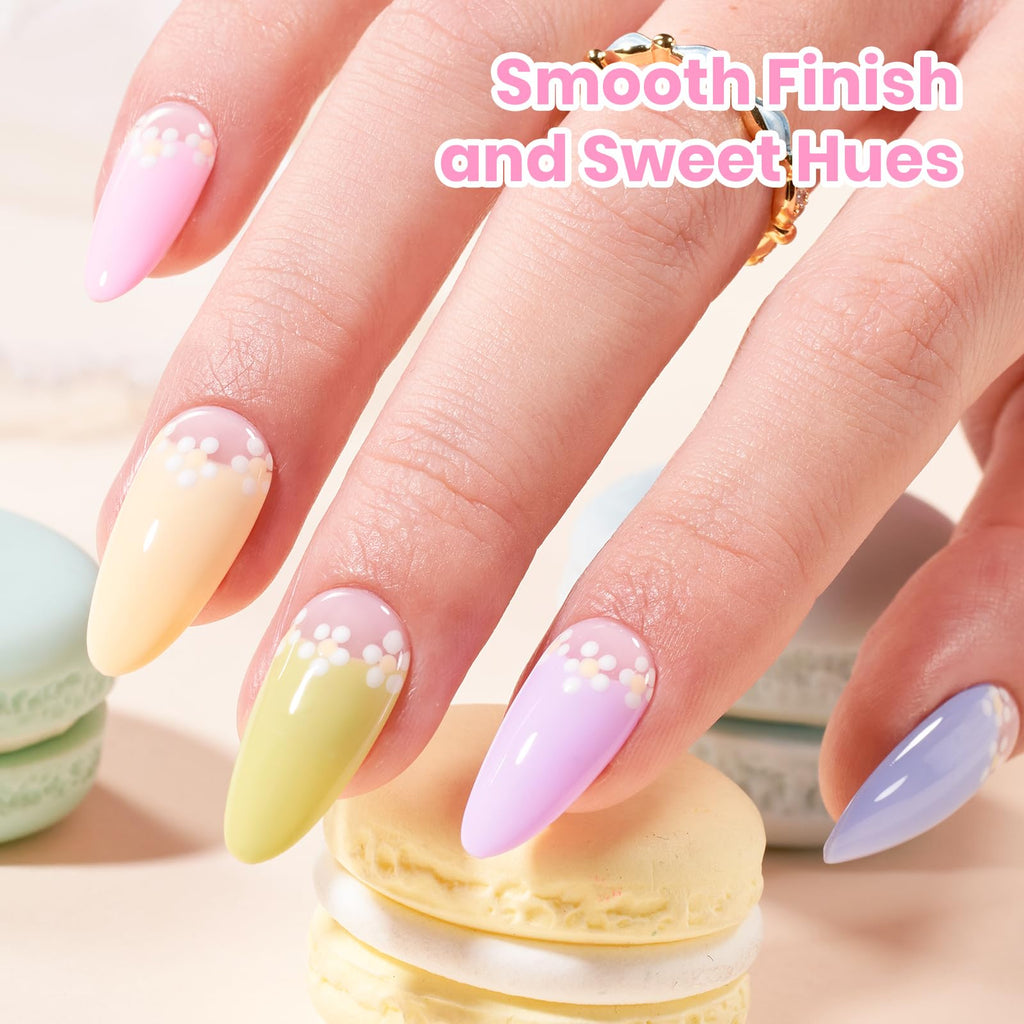 Beetles Gel Polish Set - Spring Macaron Pastels (6×15ml)