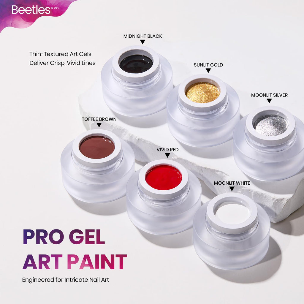 Beetles PRO Gel Polish Kit – Urban Solitude Collection (18 Colors, 15ml) | Nails Set
