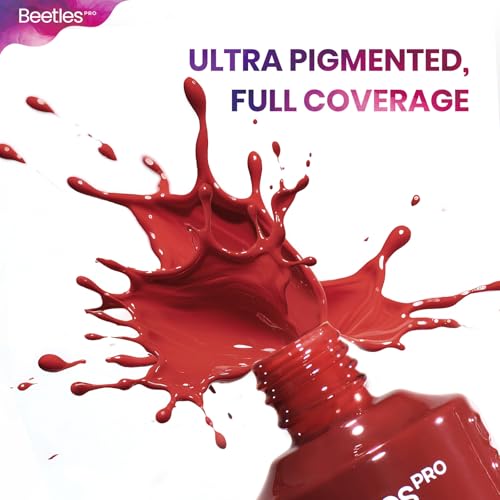 Beetles PRO Gel Polish Kit – Almost Okay Collection, 18 Colors, Base Coat, Glossy & Matte Top Coats, 6 Gel Art Paints, and Tools