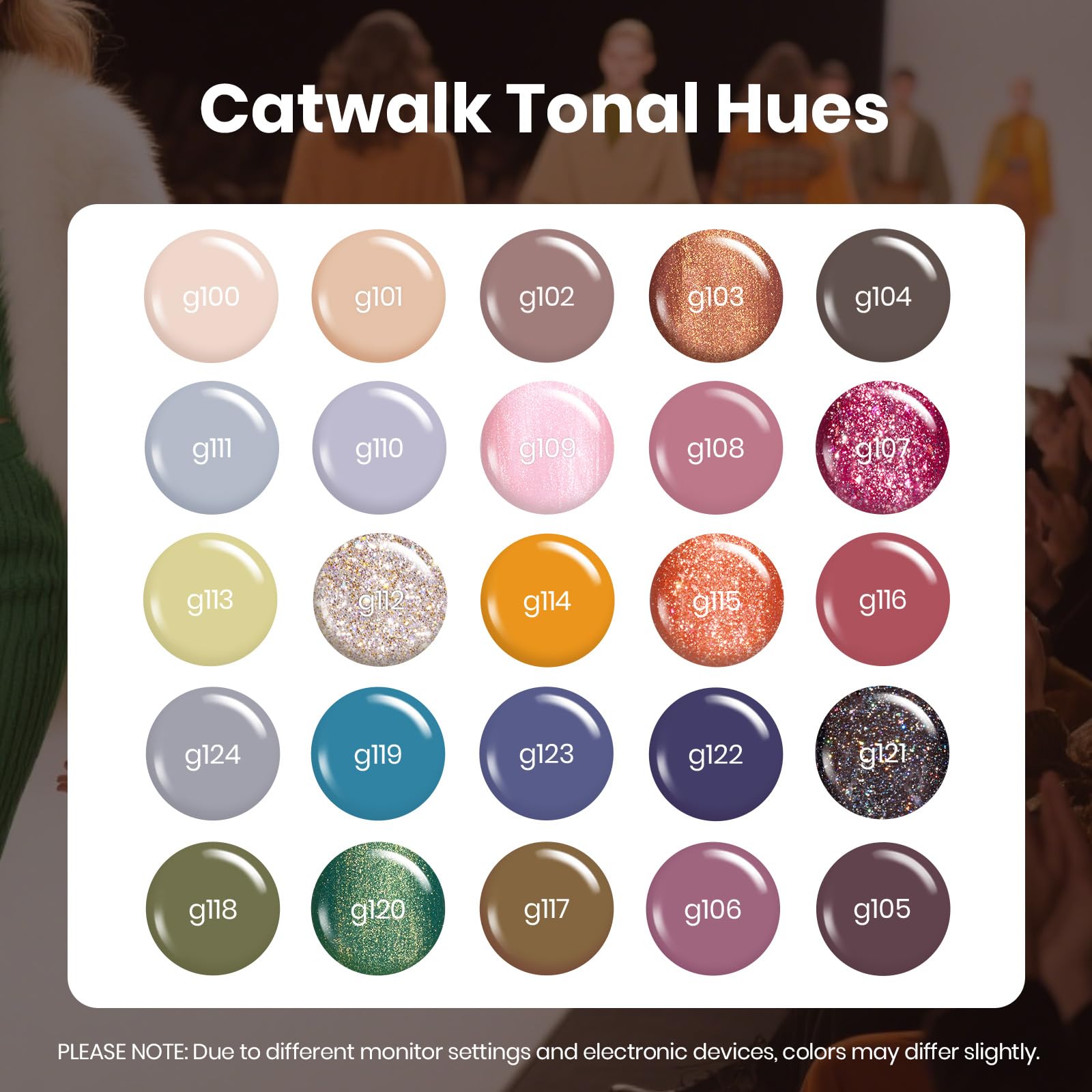 Beetles Retro Gel Nail Polish Set – 25 Winter Colors + Base & Top Coat