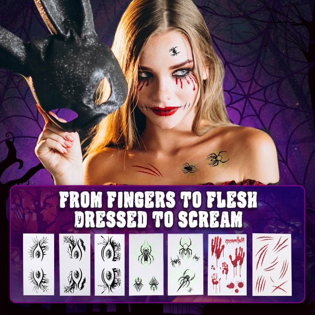 Beetles Scream On Halloween Limited Box – Halloween Gel Polish Kit with UV Lamp | Nail Art Gift Set