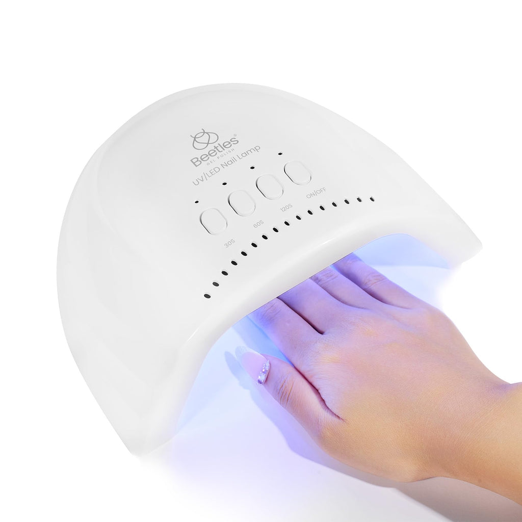 Beetles UV Nail Lamp – Auto Sensor, 30/60/120s Curing, UV/LED Dual Light