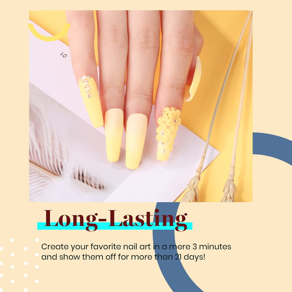 Beetles Yellow Gel Polish – Lemon Chiffon 15ML | Pastel Nail Gel Polish for DIY & Salon