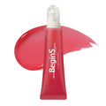 BeginS by JUNGSAEMMOOL Lip Care Color Oil #Cherry More – Vegan Tinted Lip Oil with Jelly Massager