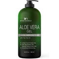 Being Naturals Aloe Vera Gel – 100% Pure Organic Aloe, Manuka Honey, Stem Cells, Tea Tree Oil | 16.9 oz
