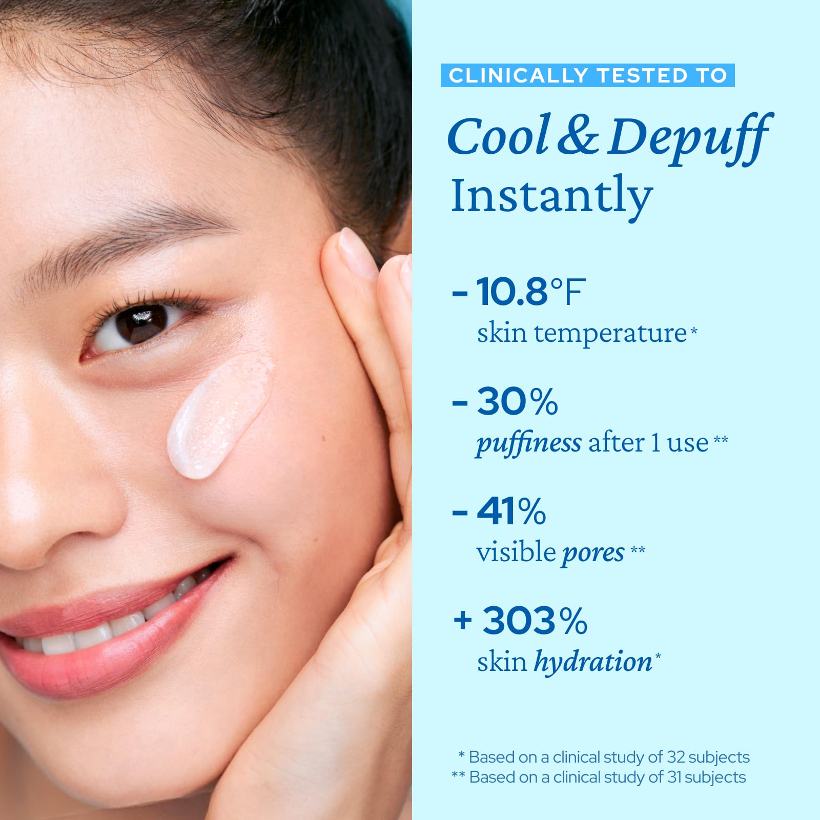 belif Aqua Bomb Cooling Relief Cream – Lightweight Hydration with Panthenol & Niacinamide