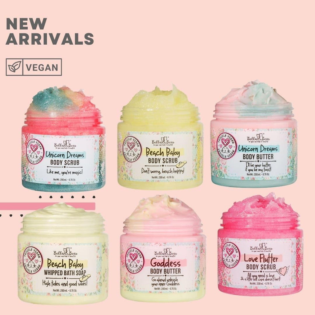 Bella and Bear Goddess Whipped Soap – Moisturizing Body Wash & Shave Cream