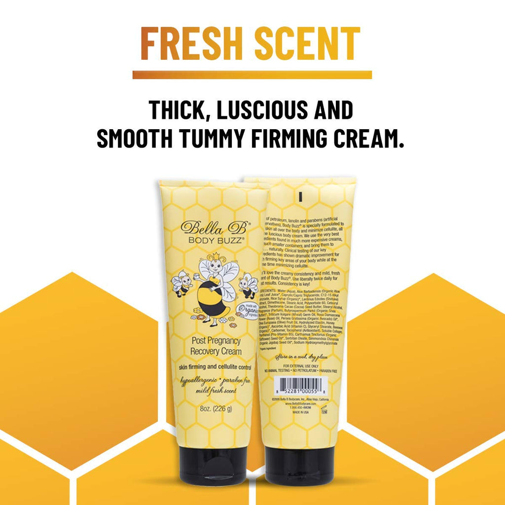 Bella B Bundle: Silk & Honey Body Cream, Body Buzz Recovery Cream, and Tummy to Toes Leg & Foot Cream