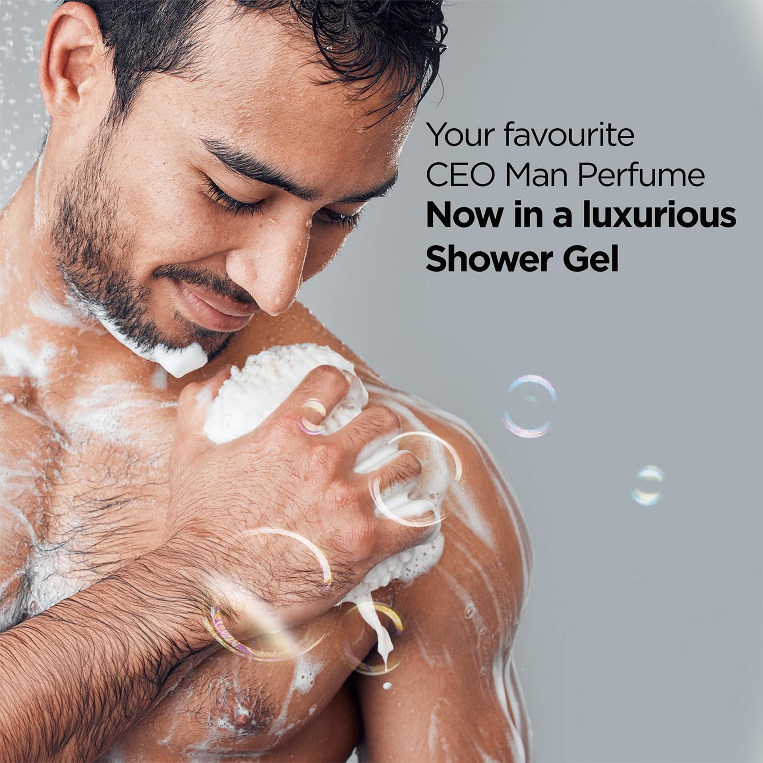 Bella Vita Luxury CEO MAN Body Wash – Refreshing Shower Gel with Aloe Vera & Charcoal Powder, 500 ml