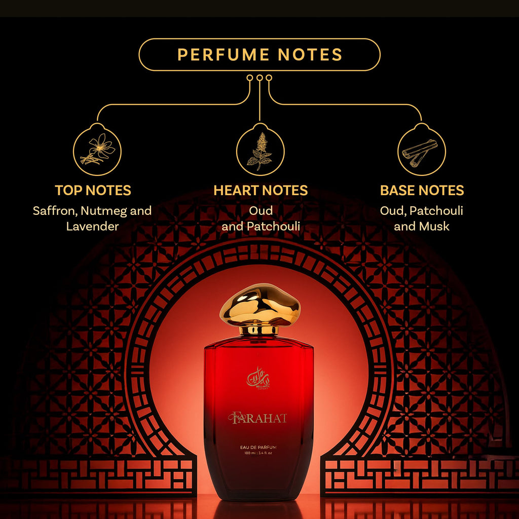 Bella Vita Luxury FARAHAT Unisex EDP – Amber Woody Notes, 100 ml
