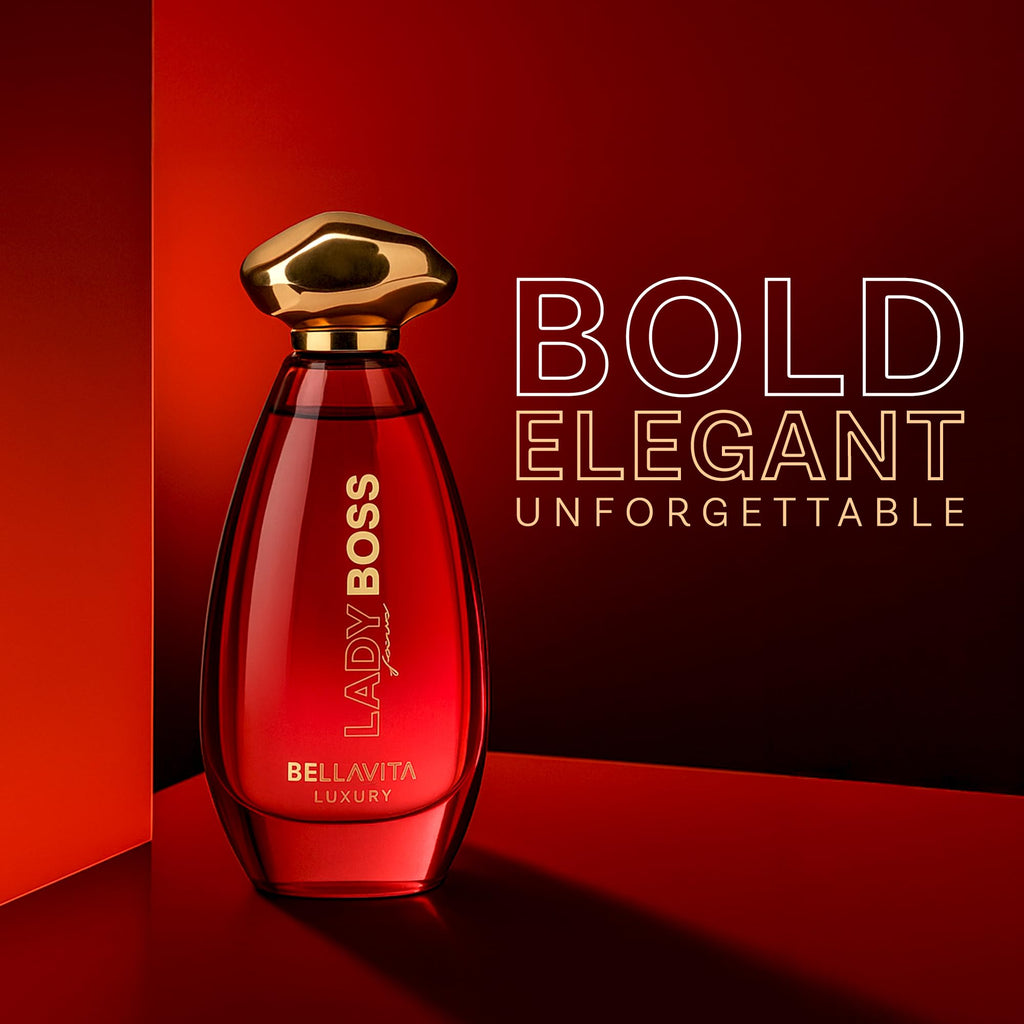 Bella Vita Luxury Lady Boss Femme EDP for Women – Fresh Amber & Floral, 100 ml