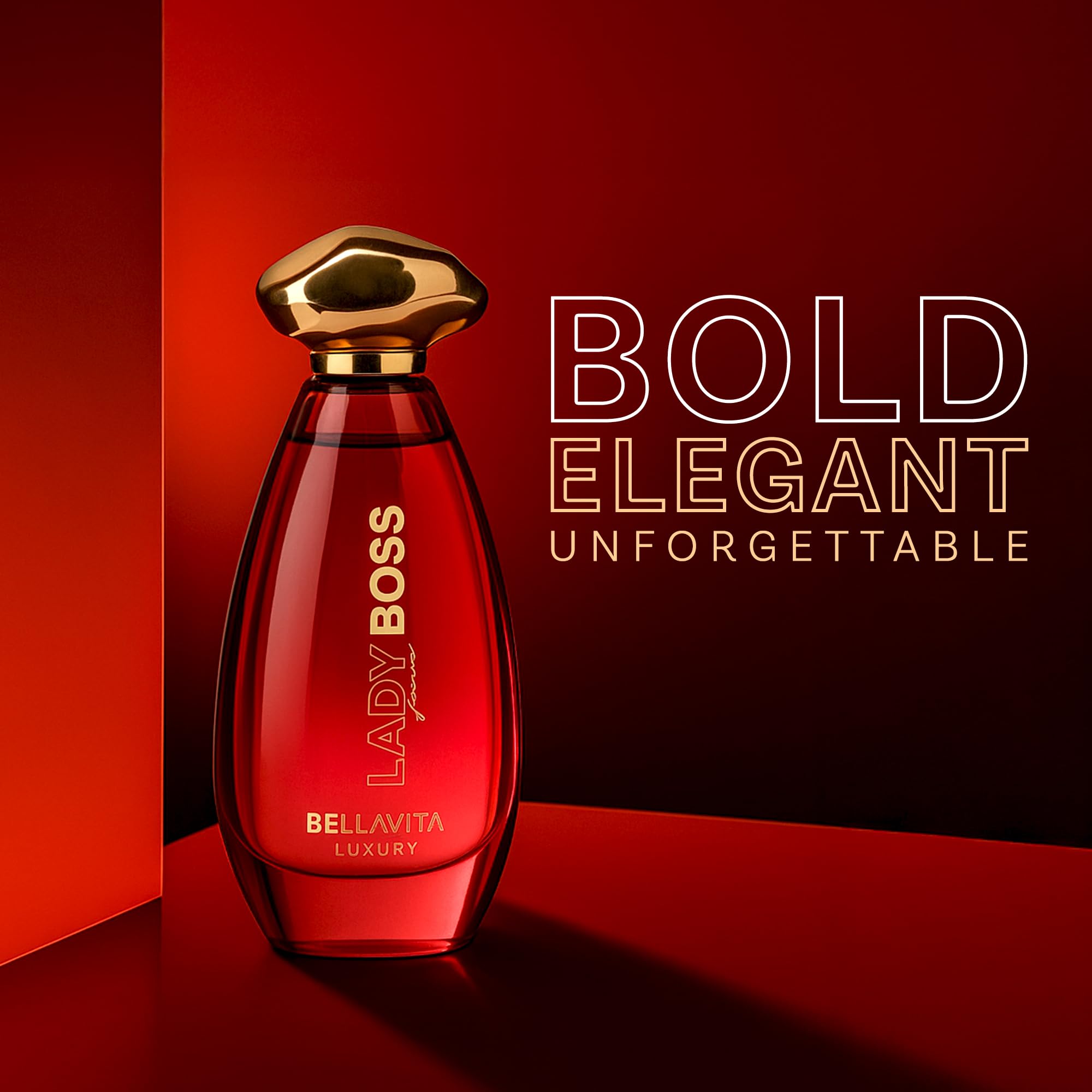 Bella Vita Luxury Lady Boss Femme EDP for Women – Fresh Amber & Floral, 100 ml