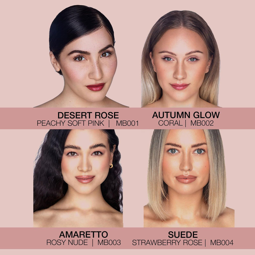 Bellapierre Mineral Blush Desert Rose – Talc-Free Loose Powder, Hypoallergenic & Non-Toxic (0.3 oz)