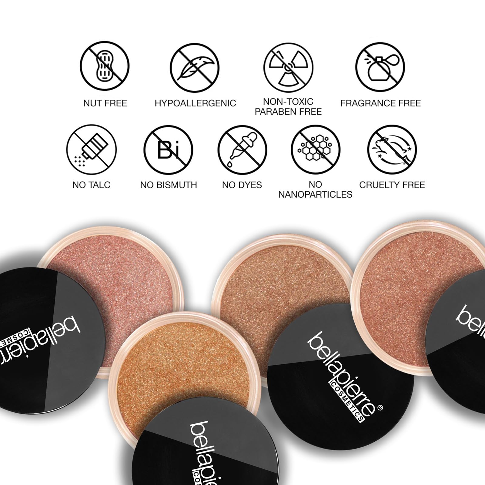 bellapierre Mineral Bronzer - Starshine Loose Powder with SPF | Non-Toxic & Paraben-Free 0.3 oz