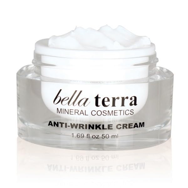 Bellaterra Cosmetics Anti-Wrinkle Face Cream – Hydrating Daily Moisturizer with Retinol, Collagen & Hyaluronic Acid | Vegan & Paraben-Free