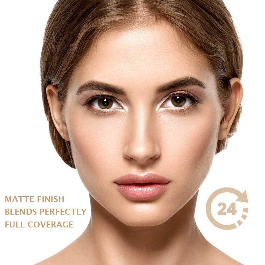 Bellaterra Cosmetics BB Cream Medium Tan 105 – Mineral Tinted Moisturizer & Matte Foundation, Oil-Free, Buildable Coverage, Clean Beauty 1.69 oz