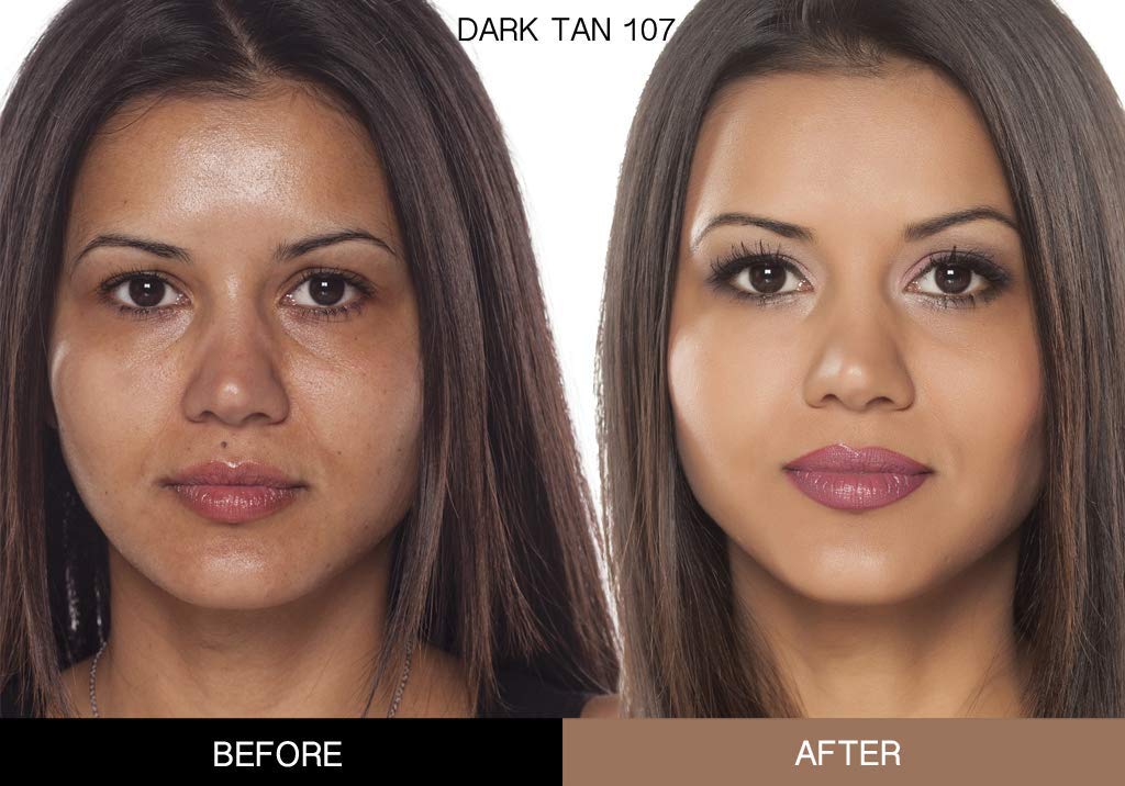 Bellaterra Cosmetics BB Cream Dark 107 | Tinted Moisturizer & Mineral Foundation