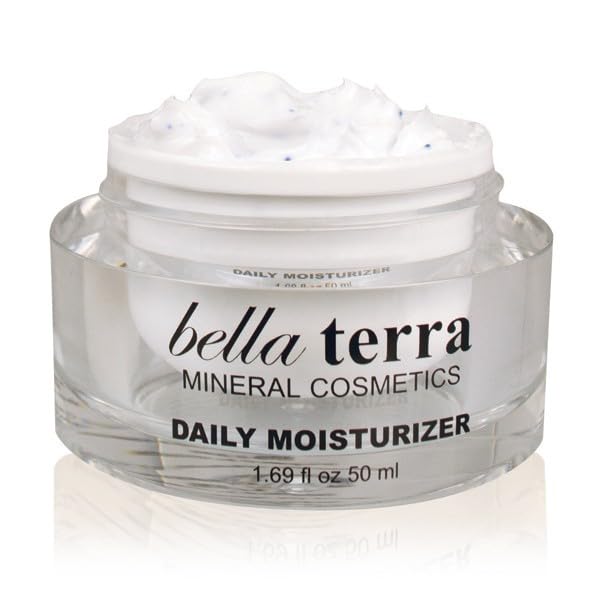Bellaterra Cosmetics Daily Face Moisturizer – Aloe Vera, Green Tea, Vitamin E, Lightweight Hydration