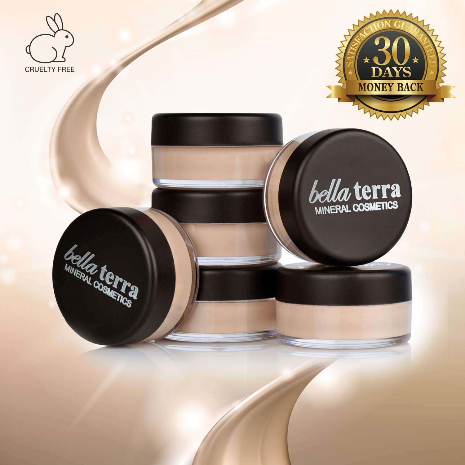 BellaTerra Cosmetics Eye Primer for Eyeshadow | Long-Lasting Shadow Base, Fragrance-Free, 0.32 oz