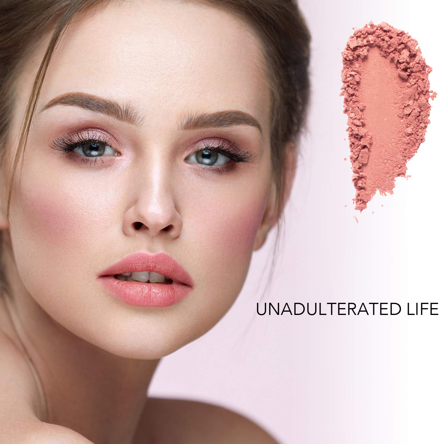 Bellaterra Cosmetics Mineral Loose Blush 9g | Buildable Color, Long-Wearing, Illuminating Finish