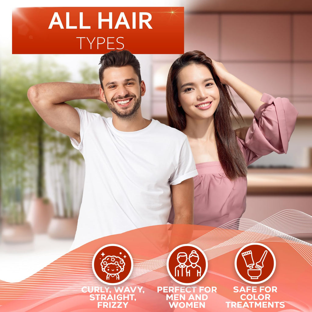 Bellisso Batana Oil Shampoo & Conditioner Set — Thickening, Sulfate-Free, Biotin & Keratin