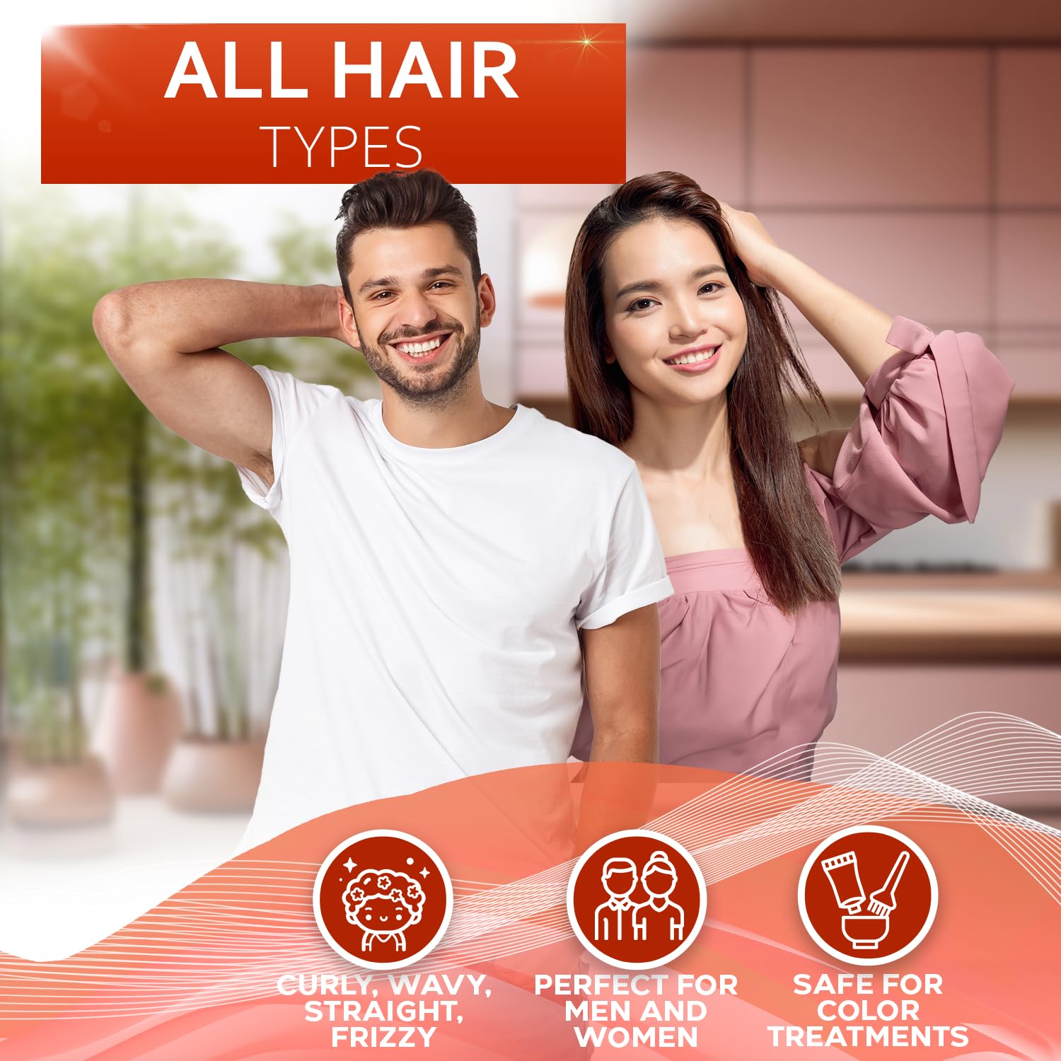 Bellisso Batana Oil Shampoo & Conditioner Set — Thickening, Sulfate-Free, Biotin & Keratin