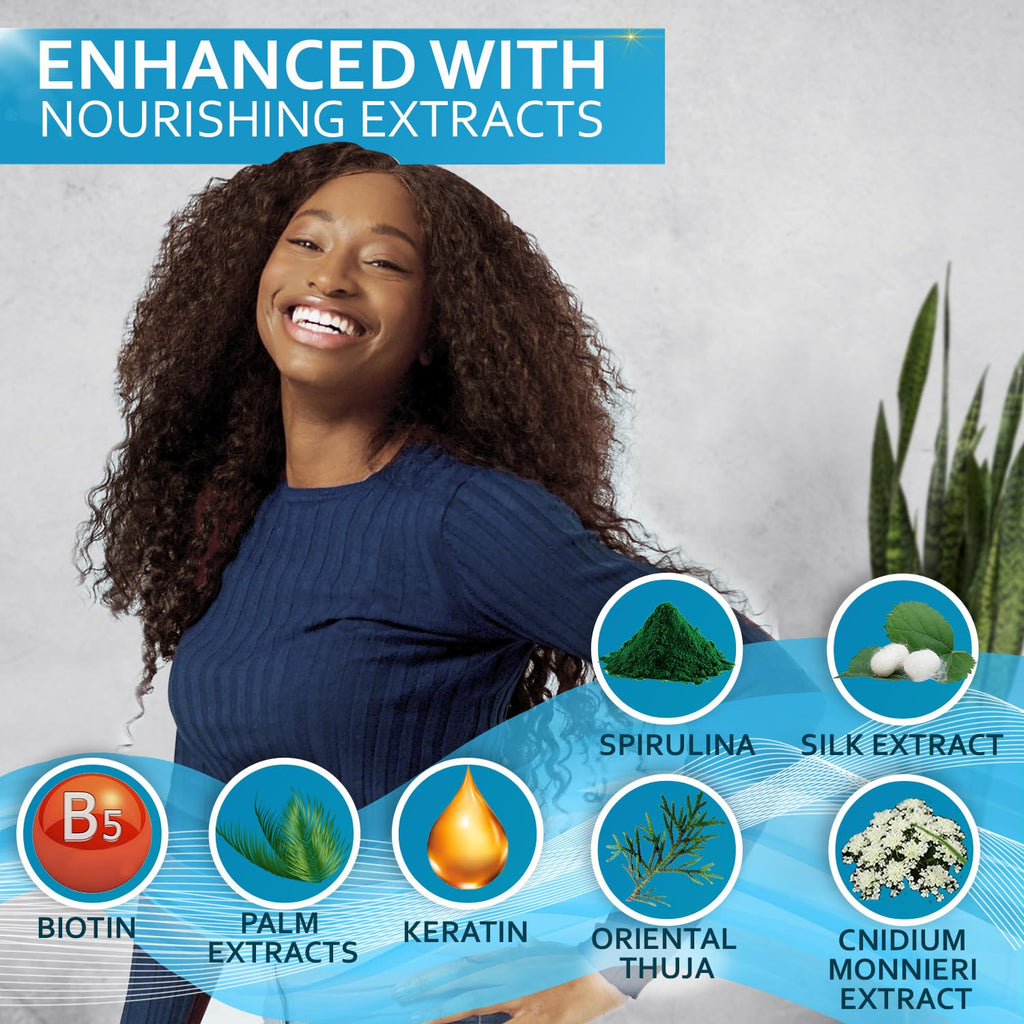 Bellisso Biotin Shampoo – Thicker, Stronger Hair with Volumizing Formula