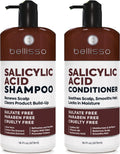 Bellisso Salicylic Acid Shampoo & Conditioner Set – Anti Dandruff, Sulfate Free