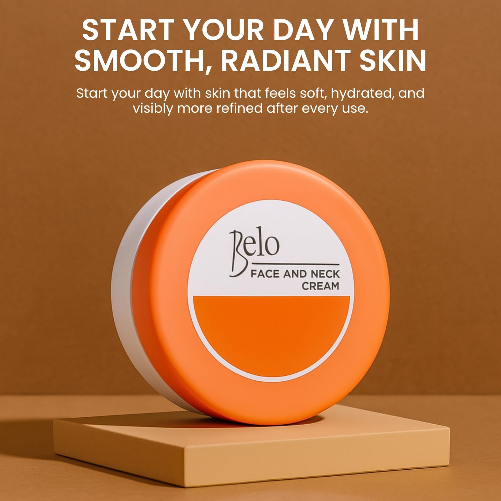 Belo Essentials Even Tone Face & Neck Cream – Radiance Moisturizer 50g x 3-Pack