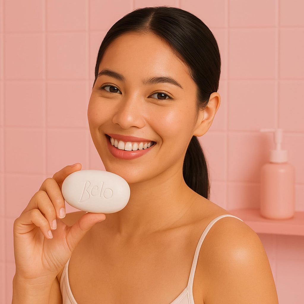 Belo Essentials Moisturizing Whitening Body Bar – 4 x 135g Bars