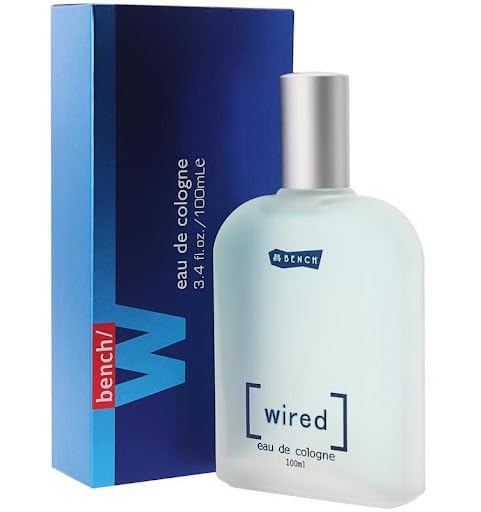 Bench Wired Eau De Cologne 100 ml – Long-Lasting Citrus Aqueous Scent for Men