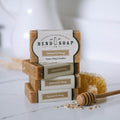 Bend Soap Company All Natural Goat Milk Soap – Oatmeal & Honey, 4.5 oz, 4-Pack