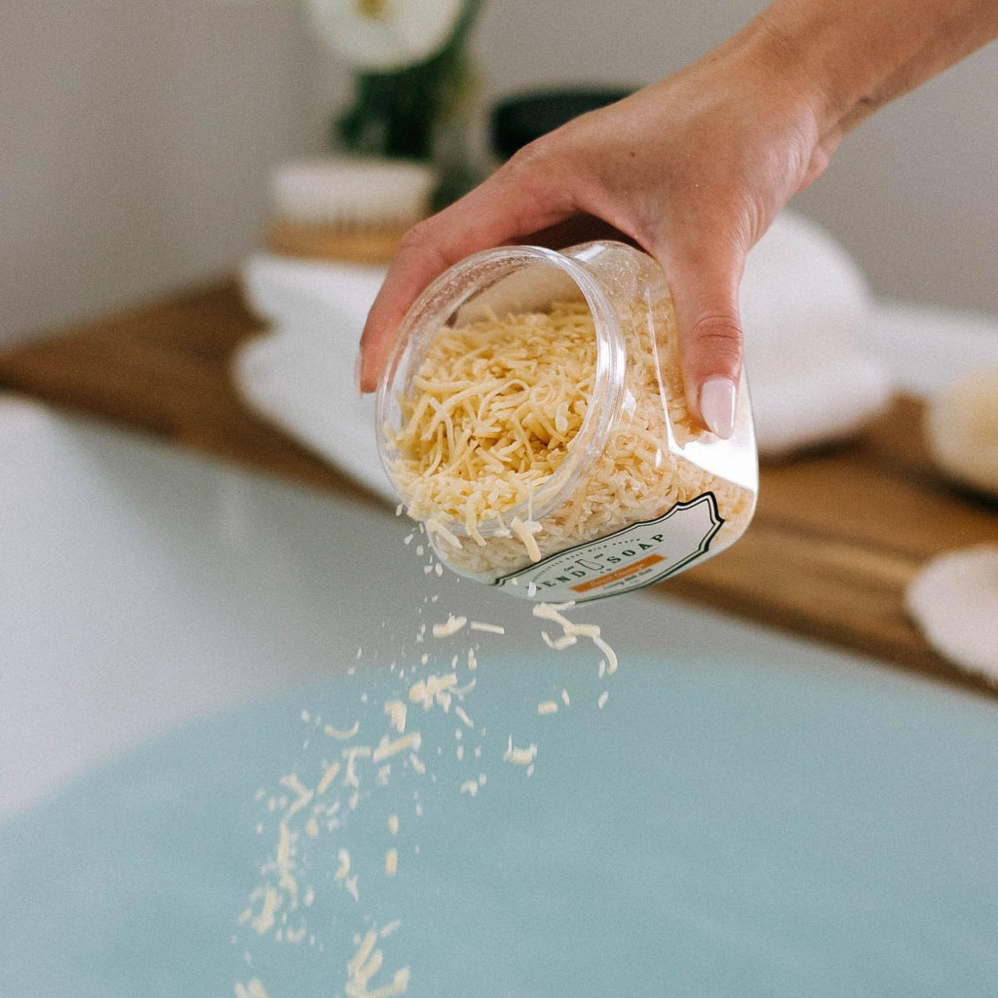 Almond Delight Goat Milk Bath by Bend Soap Co. – Hydrating All-Natural Soak (2 lbs)