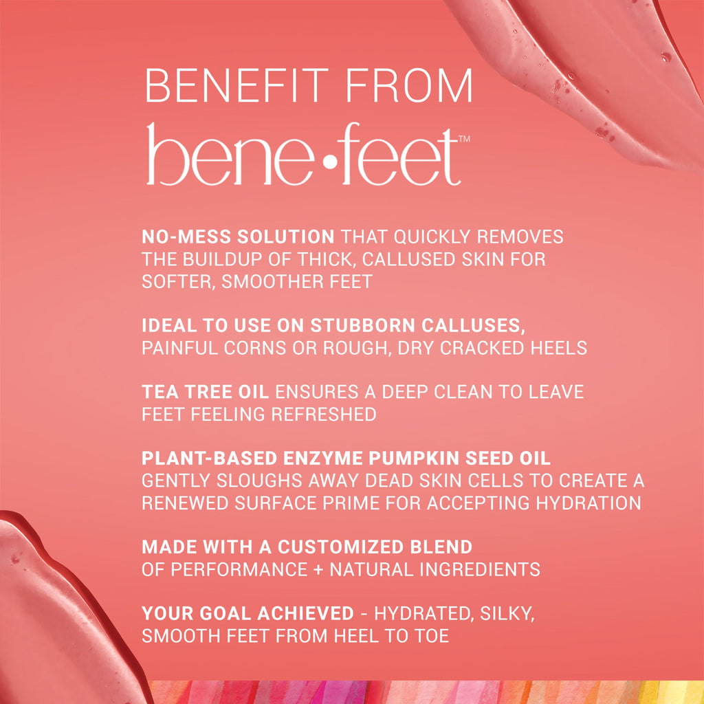 Benefeet Best Foot Forward Peeling Spray - 2 Pack for Smoother Feet