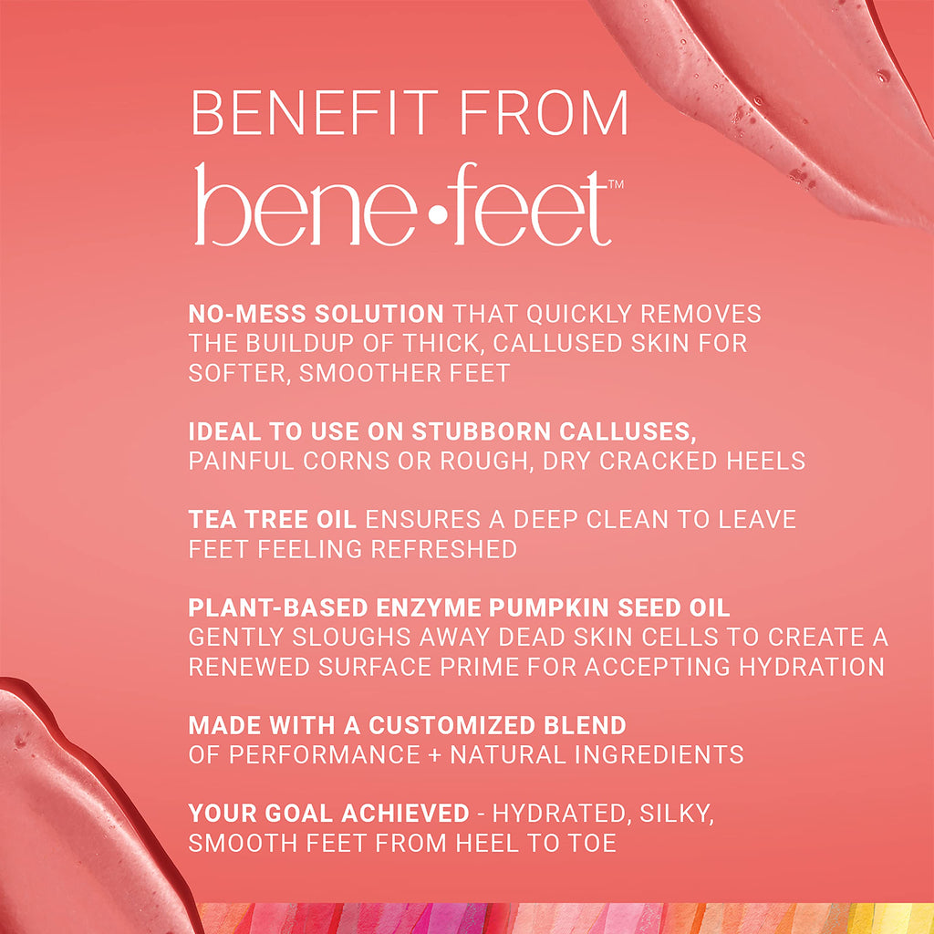 Benefeet Best Foot Forward Peeling Spray – Exfoliate, Hydrate & Smooth Cracked Heels, 6.7 oz