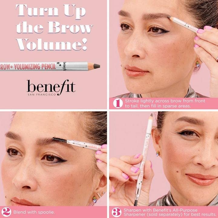 Benefit Gimme Brow+ Volumizing Pencil #4.5 Neutral Deep Brown