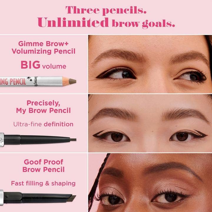 Benefit Gimme Brow+ Volumizing Pencil #4.5 Neutral Deep Brown