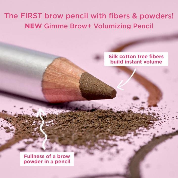 Benefit Gimme Brow+ Volumizing Pencil #4.5 Neutral Deep Brown