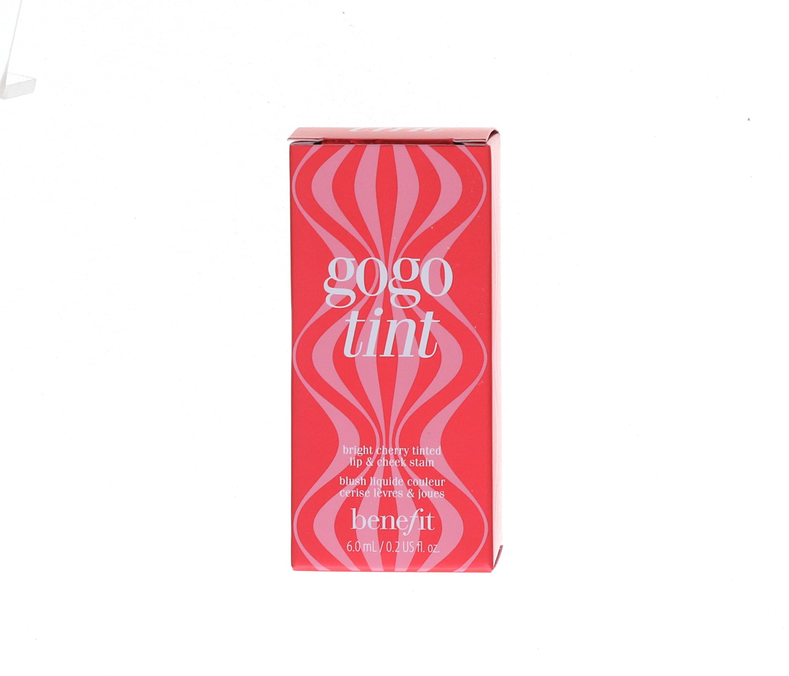 Benefit Gogo Tint Bright Cherry Lip & Cheek Stain, 0.2 fl oz – Bright, Lasting Color