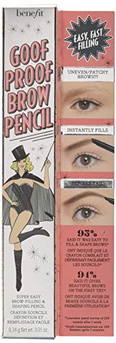 Benefit Goof Proof Brow Pencil Shade 04 Medium Brown | Easy Eyebrow Shaping & Filling