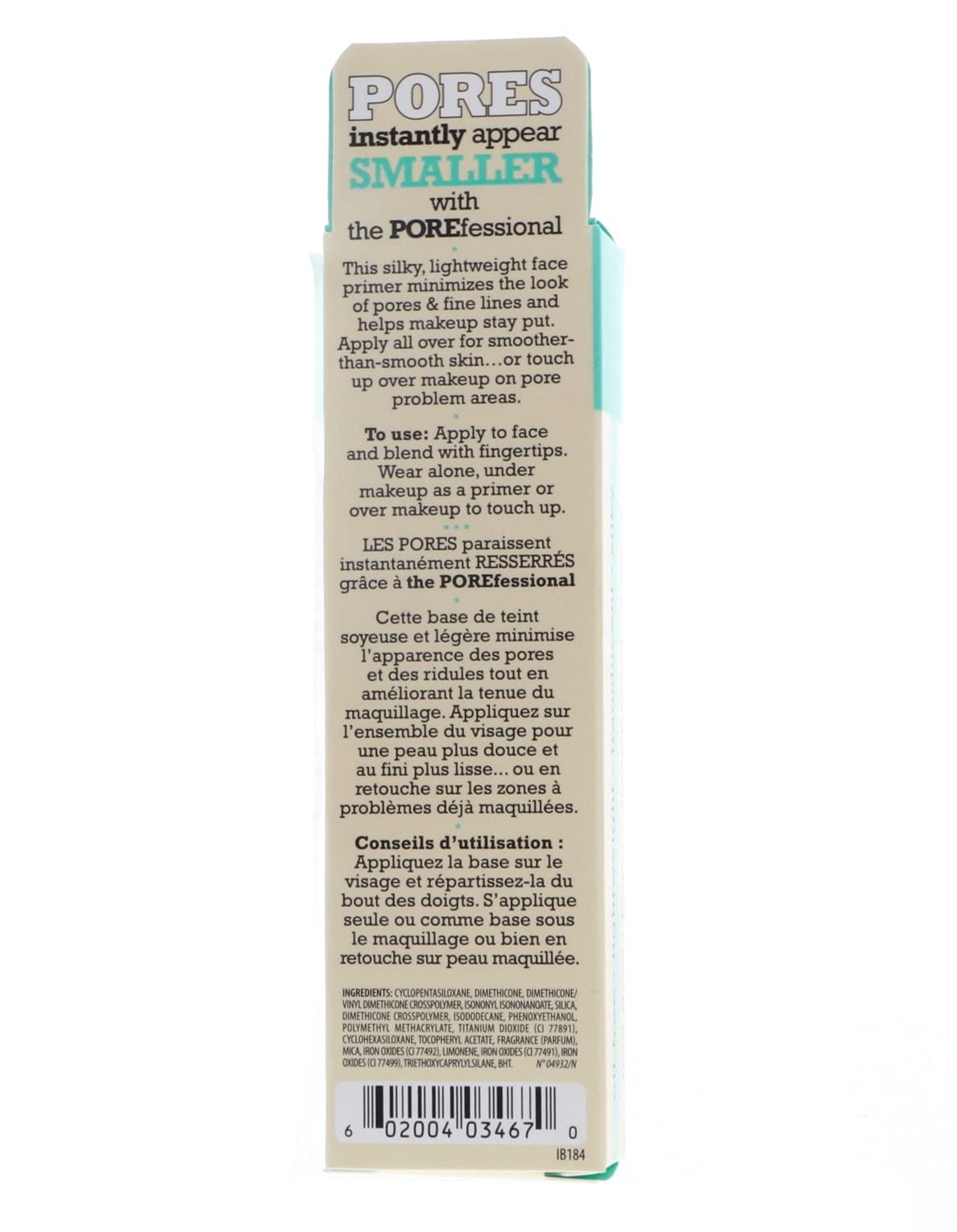 Benefit Cosmetics Porefessional the Porefessional Primer – 0.75 oz x 2